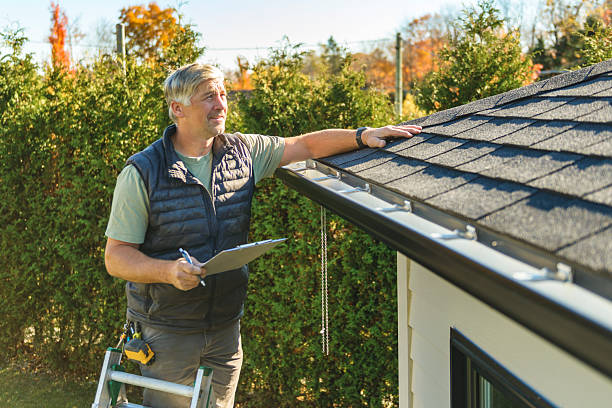 Professional Flat Roof Repair technician working in Richlands, NC